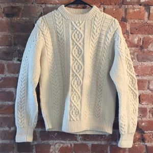 Handmade Aran Fisherman’s Sweater